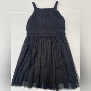 MTrixxi girls tulle dress size 12 black